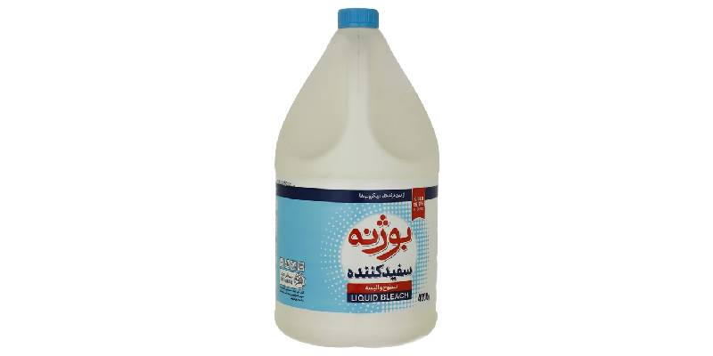 مایع سفیدکننده بوژنه با عملکرد سریع در پاکسازی آلودگی ها